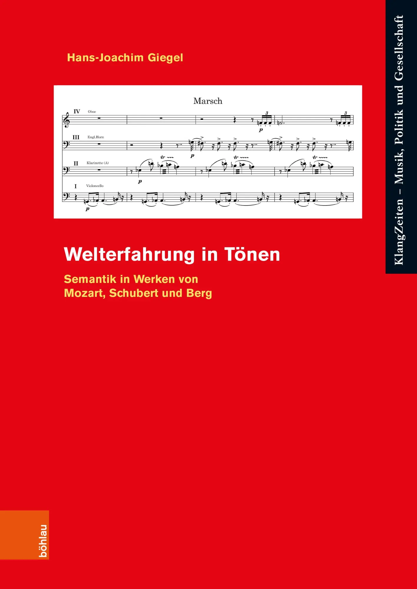 Cover: 9783412532321 | Welterfahrung in Tönen | Hans-Joachim Giegel | Taschenbuch | 189 S.