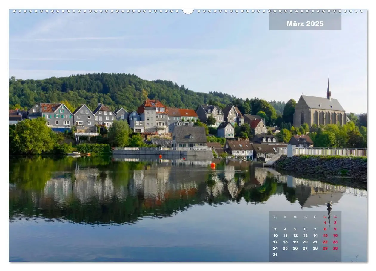 Bild: 9783435302321 | Bilderbogen Bergisches Land (Wandkalender 2025 DIN A2 quer),...