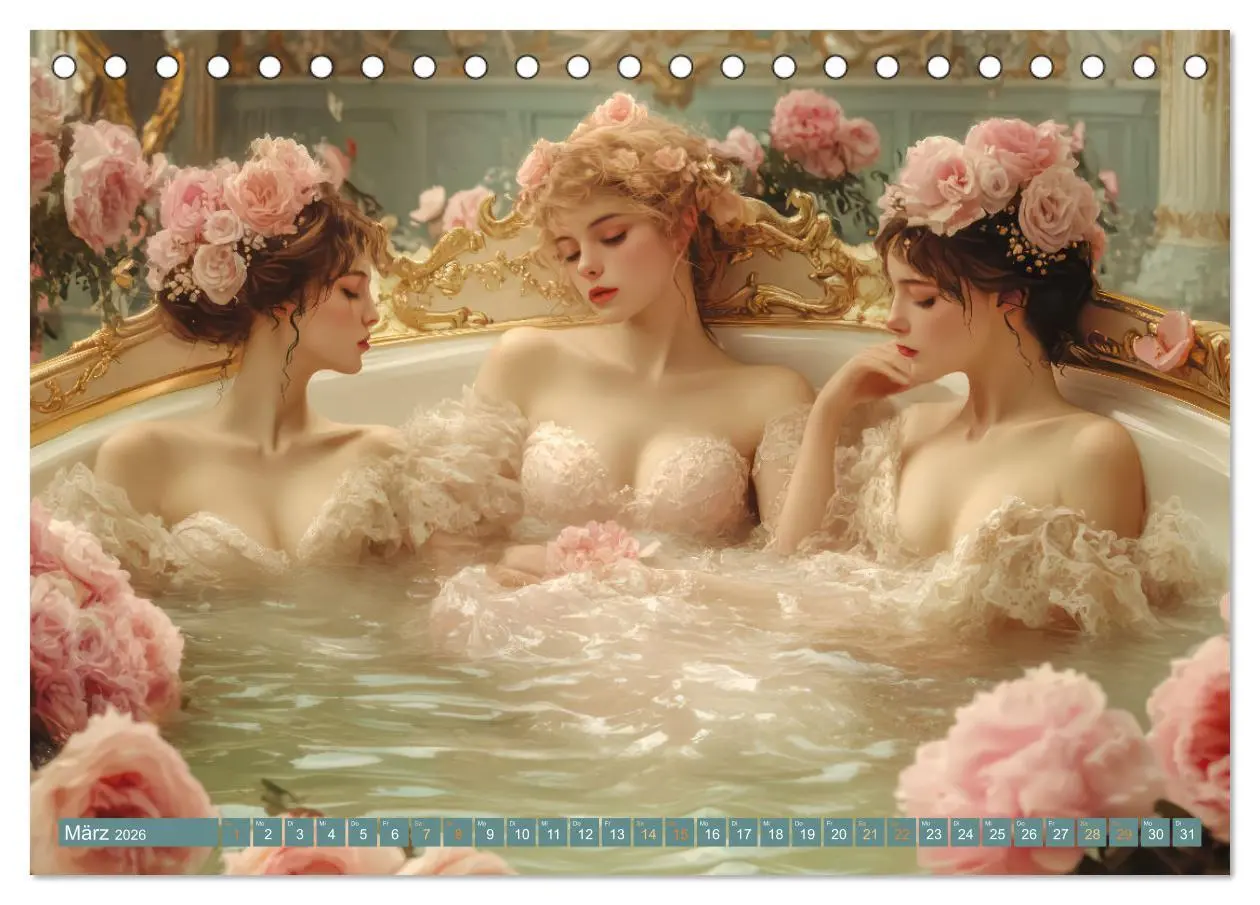 Bild: 9783457252321 | Barock und Rokoko - Malerische Werke (Tischkalender 2026 DIN A5...