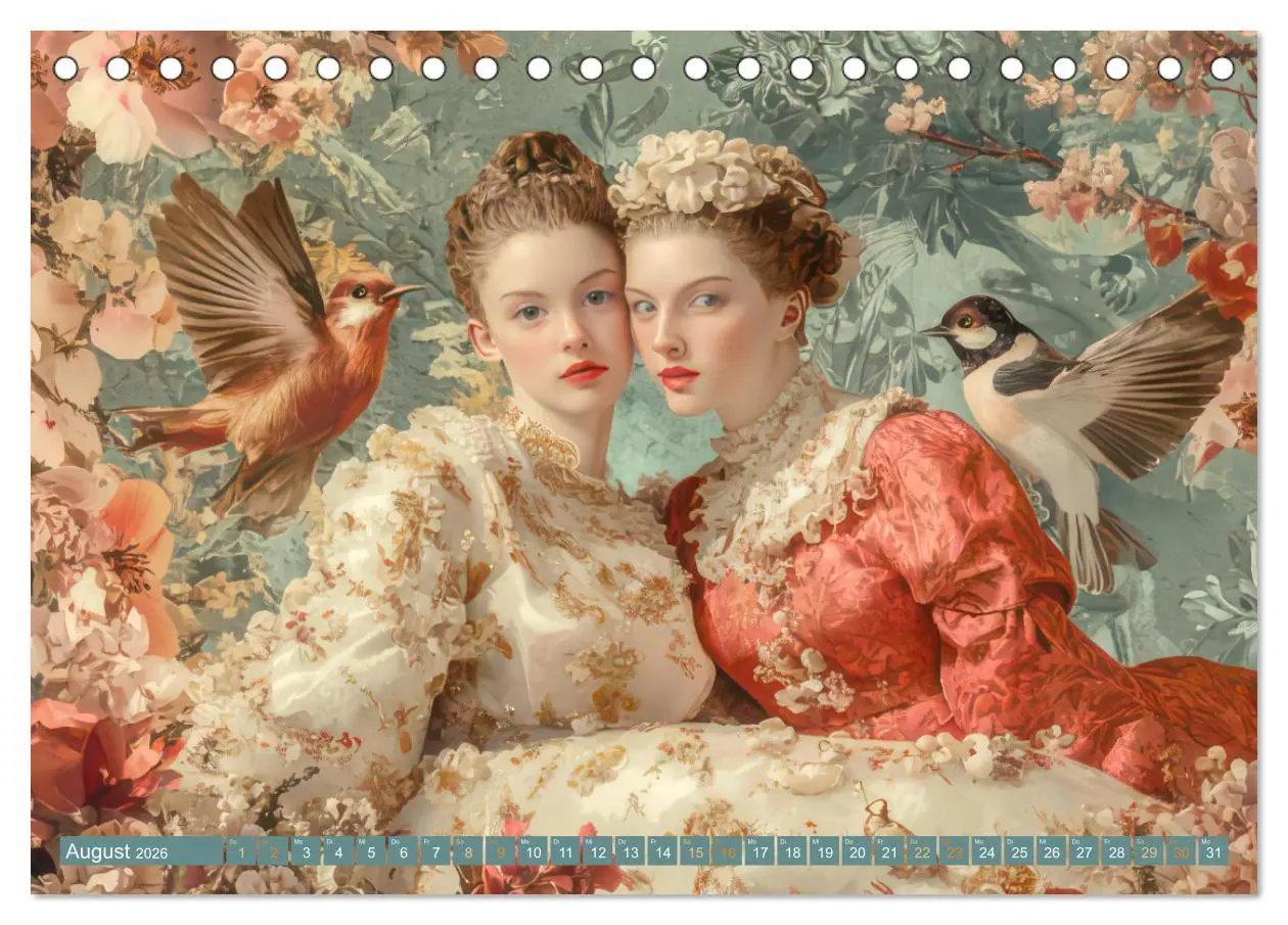 Bild: 9783457252321 | Barock und Rokoko - Malerische Werke (Tischkalender 2026 DIN A5...