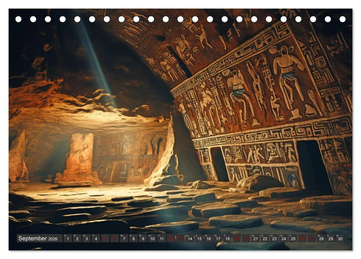 Bild: 9783457492321 | Rätselhaftes aus der Archäologie (Tischkalender 2026 DIN A5 quer),...
