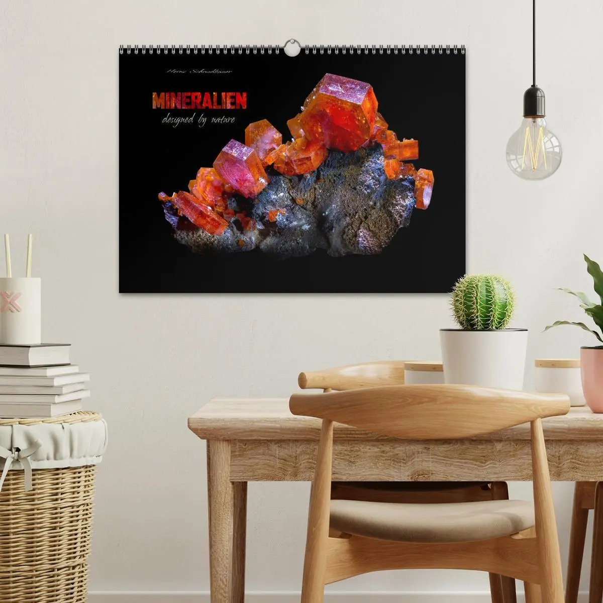 Bild: 9783457872321 | MINERALIEN designed by nature (Wandkalender 2026 DIN A3 quer),...