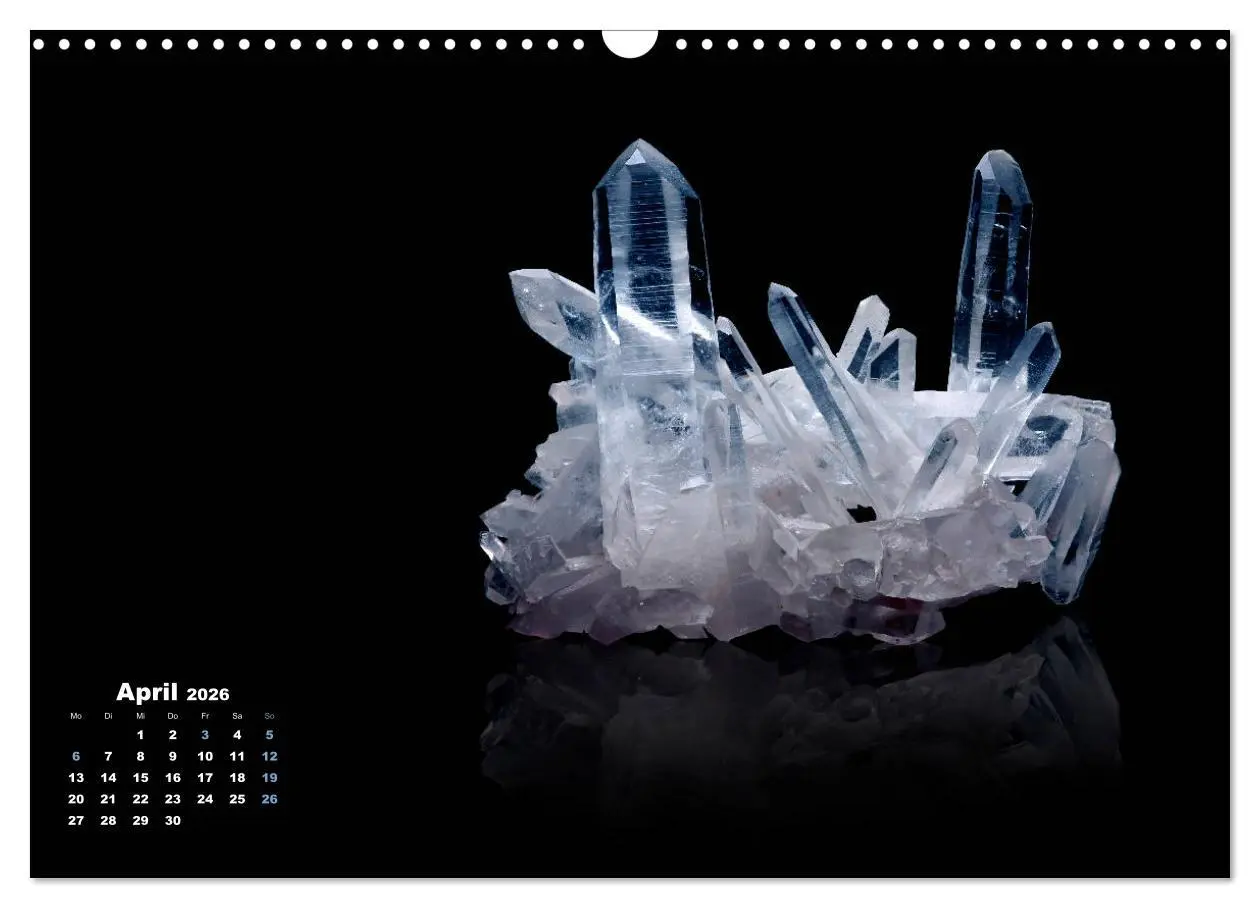 Bild: 9783457872321 | MINERALIEN designed by nature (Wandkalender 2026 DIN A3 quer),...