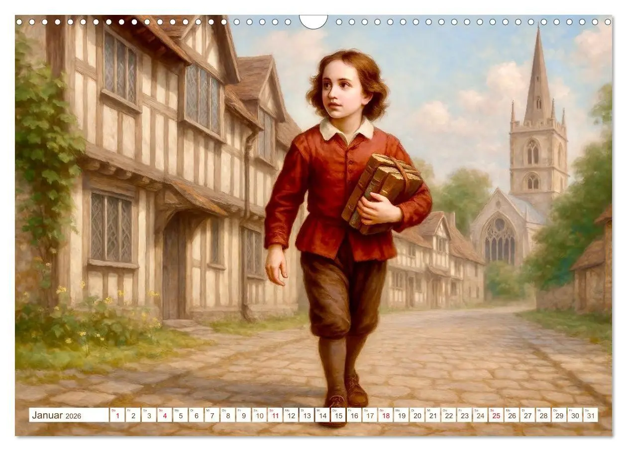 Bild: 9783516652321 | William Shakespeare (Wandkalender 2026 DIN A3 quer), CALVENDO...