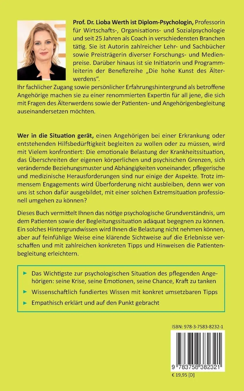 Rückseite: 9783758382321 | Kleiner Angehörigenbegleiter | Lioba Werth | Taschenbuch | 334 S.
