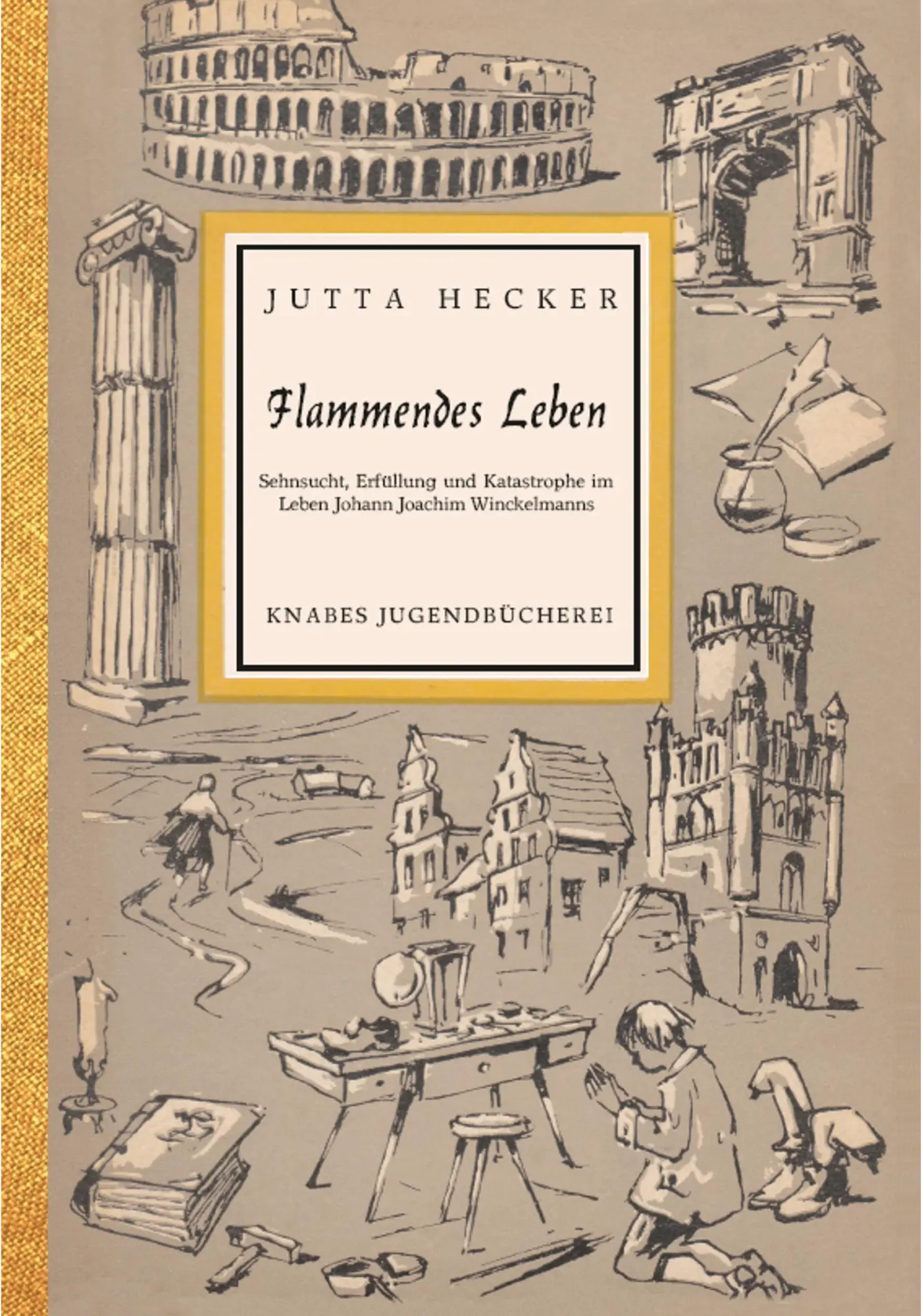 Cover: 9783940442321 | Flammendes Leben | Jutta Hecker | Taschenbuch | Knabes Jugendbuecherei