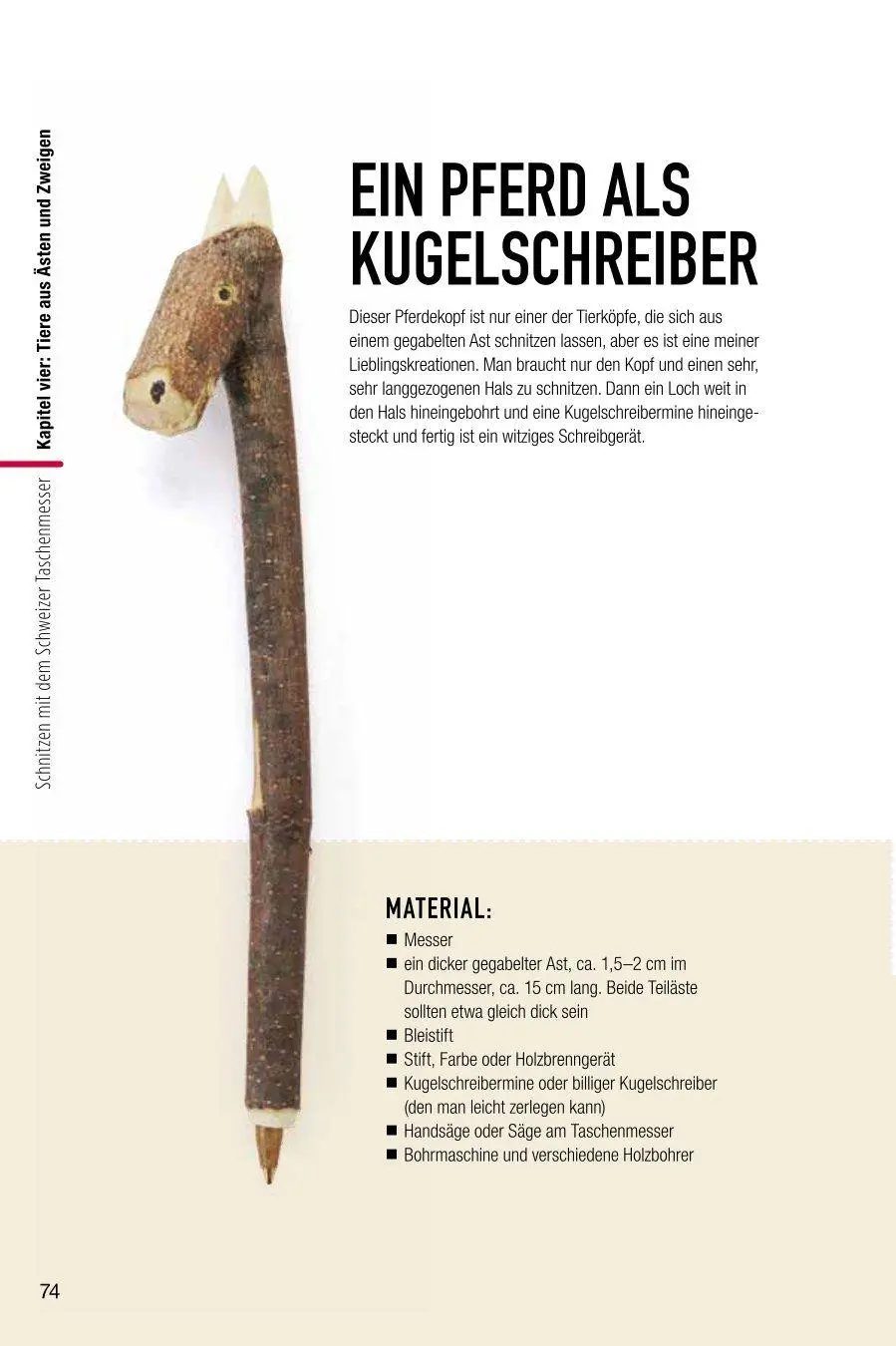 Bild: 9783958432321 | Schnitzen mit dem Schweizer Taschenmesser | 43 spannende Projekte