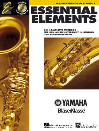 Cover: 9789043112321 | Essential Elements, für Tenorsaxophon in B, m. Audio-CD. Bd.1 | 48 S.