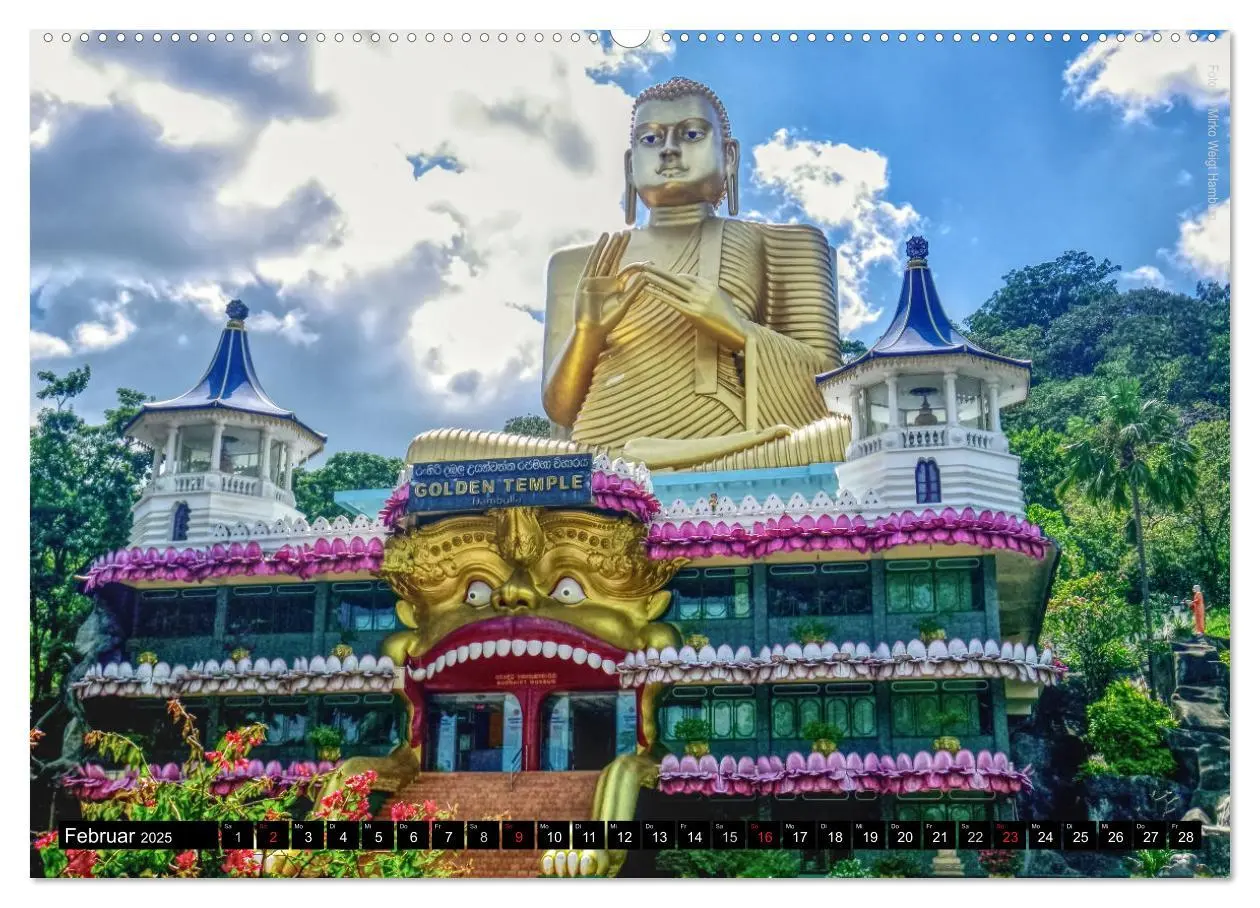 Bild: 9783435602421 | Sri Lanka 2025 Kulturhöhepunkte (Wandkalender 2025 DIN A2 quer),...