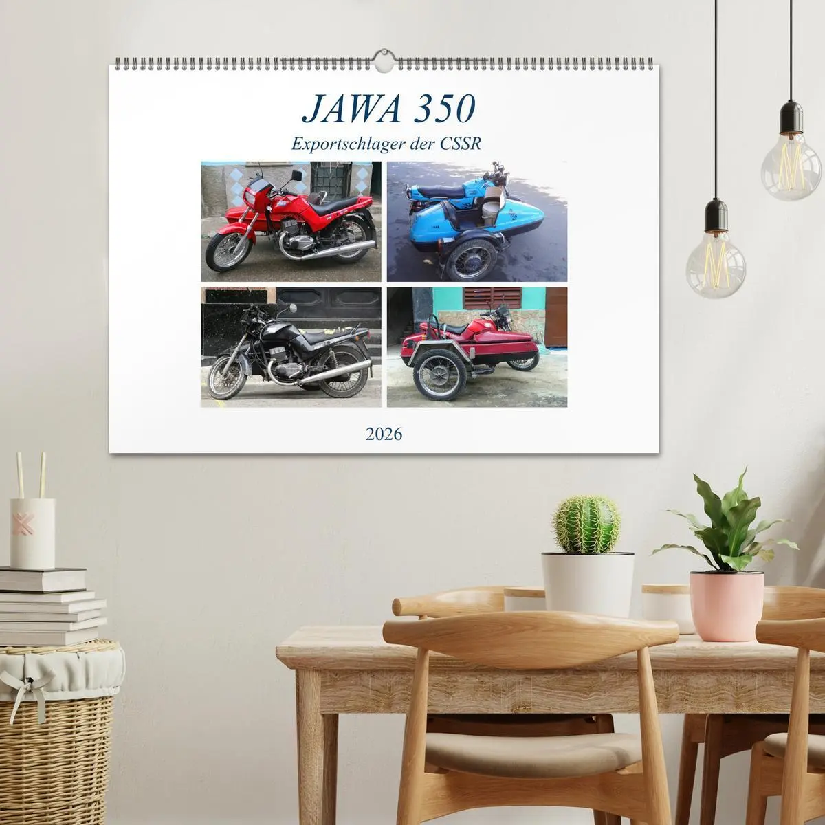 Bild: 9783457792421 | JAWA 350 - Exportschlager der CSSR (Wandkalender 2026 DIN A2 quer),...