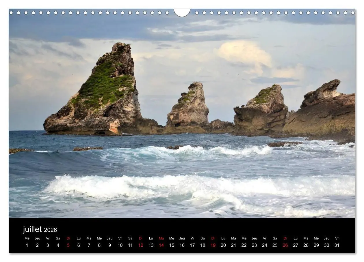 Bild: 9783516572421 | Paysages de Guadeloupe (Calendrier mural 2026 DIN A3 vertical),...
