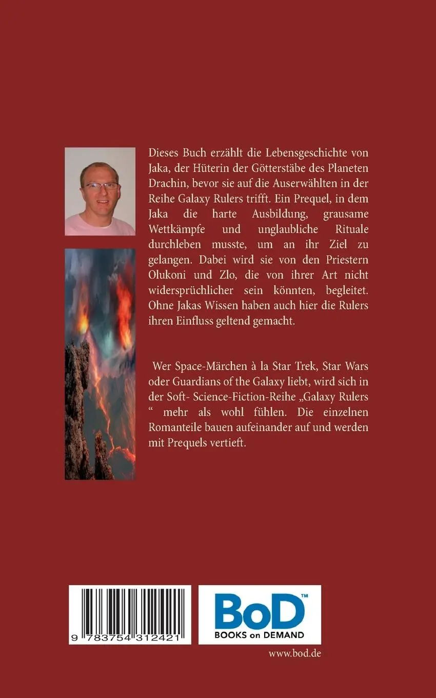 Rückseite: 9783754312421 | Galaxy Rulers | Jaka (Prequel) | Karlheinz Huber | Taschenbuch | 2021