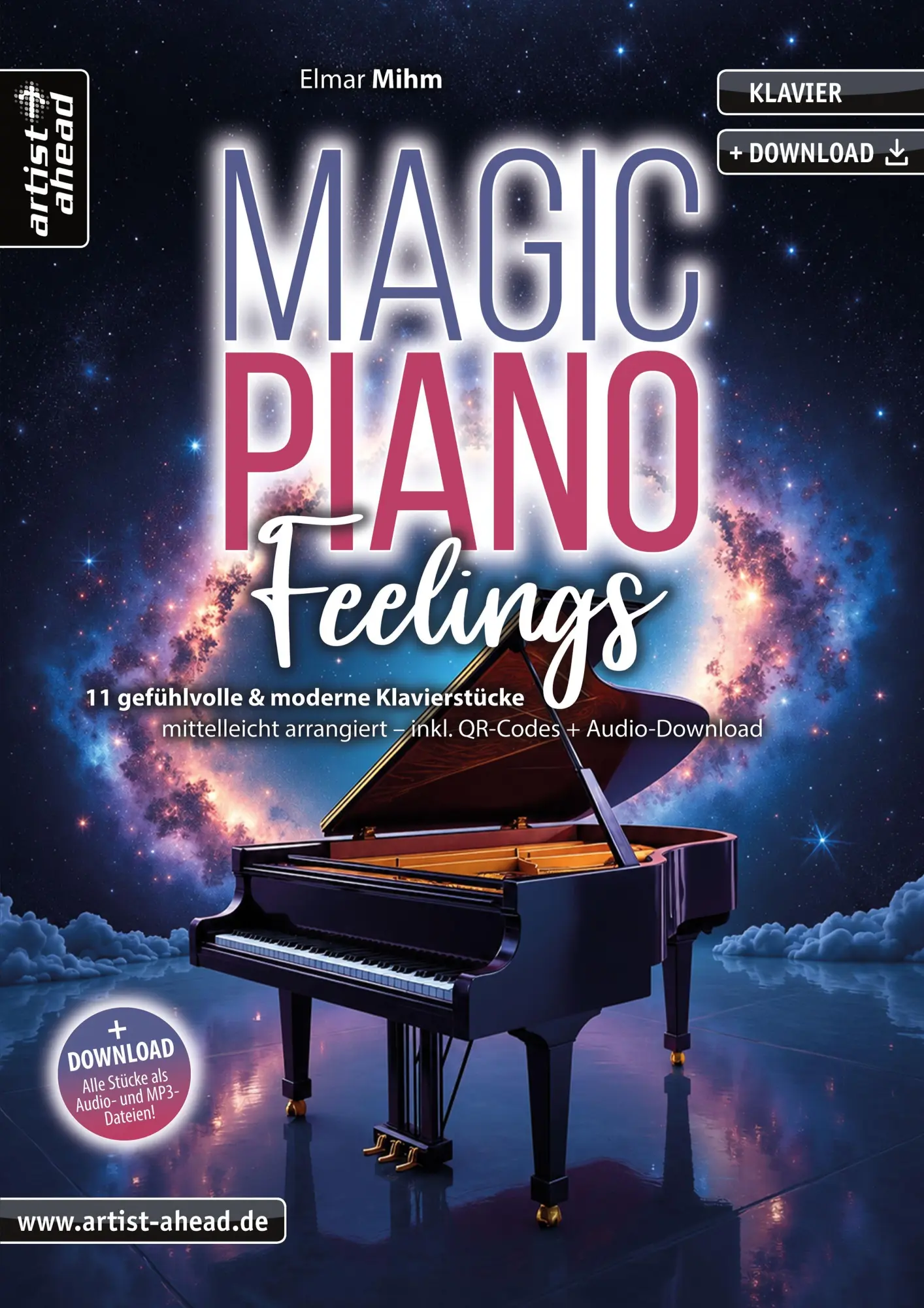 Cover: 9783866422421 | Magic Piano Feelings | Elmar Mihm | Broschüre | Buch &amp; Audio-Download