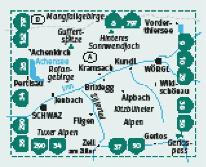 Bild: 9783991542421 | KOMPASS Wanderkarte 28 Vorderes Zillertal 1:50.000 | (Land-)Karte