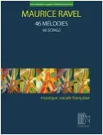 Cover: 9790044082421 | 46 Mélodies pour voix moyenne (grave) et piano | Maurice Ravel | Buch