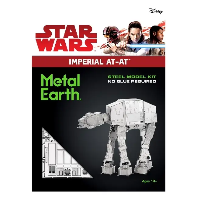 Bild: 32309012521 | Metal Earth: STAR WARS AT-AT | Steel Model Kit | 502662 | 2018