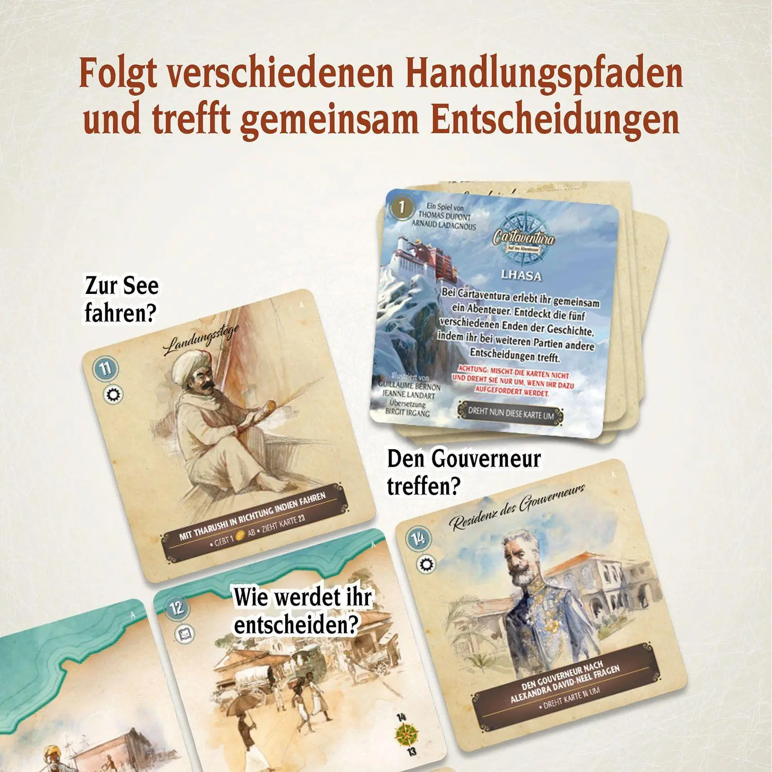 Bild: 4002051682521 | Cartaventura Lhasa | Arnaud Ladagnous Thomas Dupont | Spiel | 682521