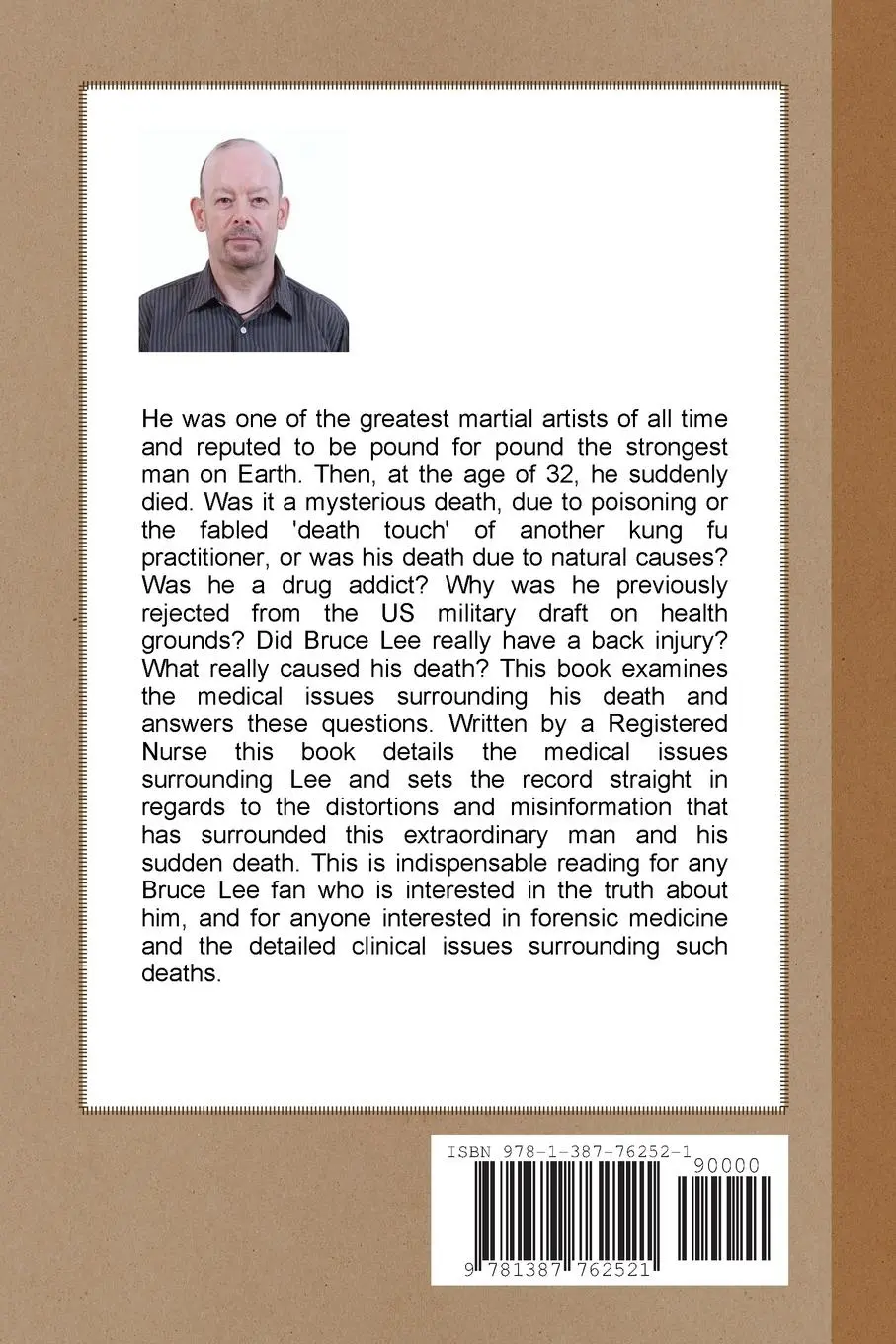 Rückseite: 9781387762521 | The Death of Bruce Lee | A Clinical Investigation | N. | Taschenbuch