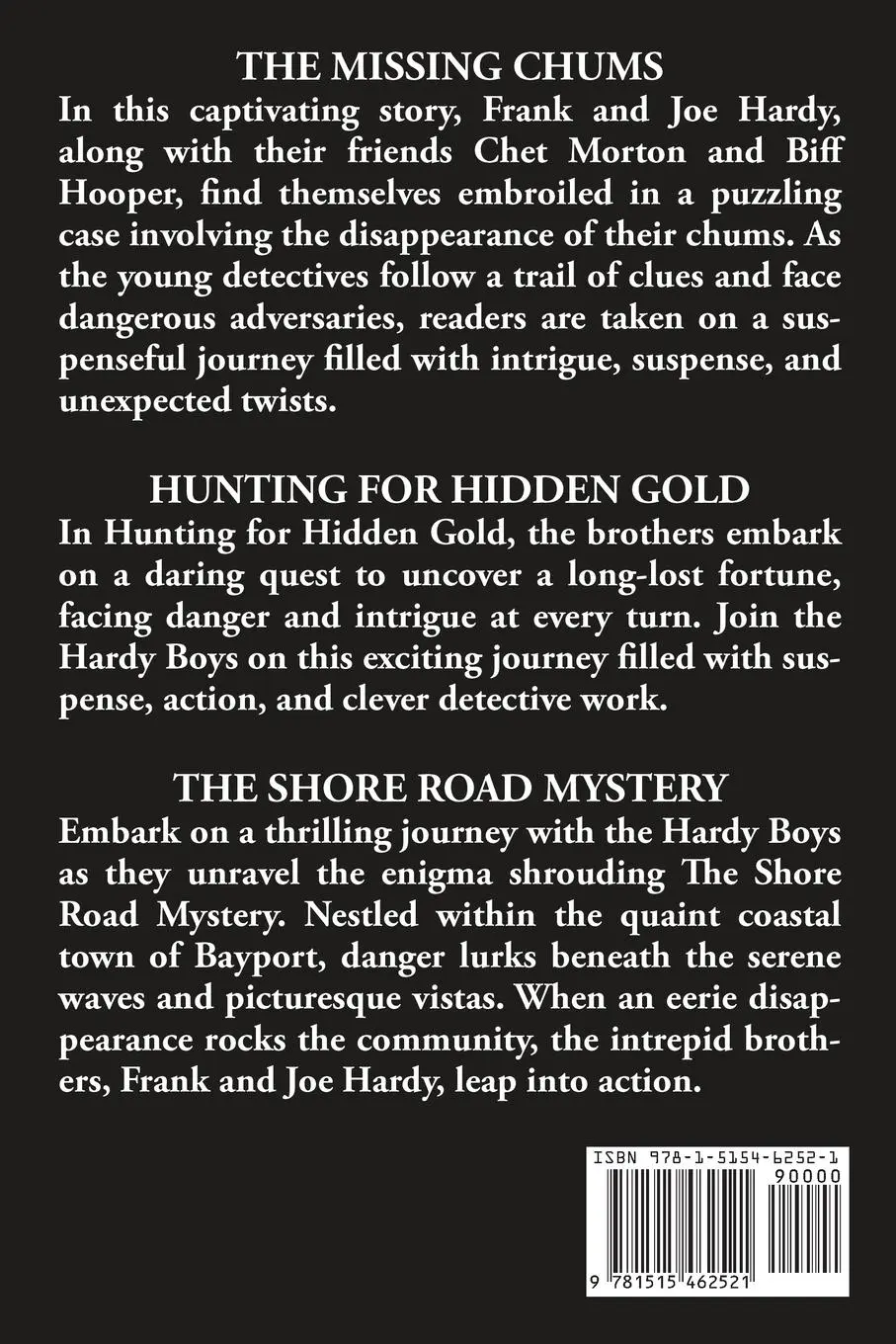 Rückseite: 9781515462521 | The Hardy Boys Collection #2 | Franklin W Dixon | Taschenbuch | 2024