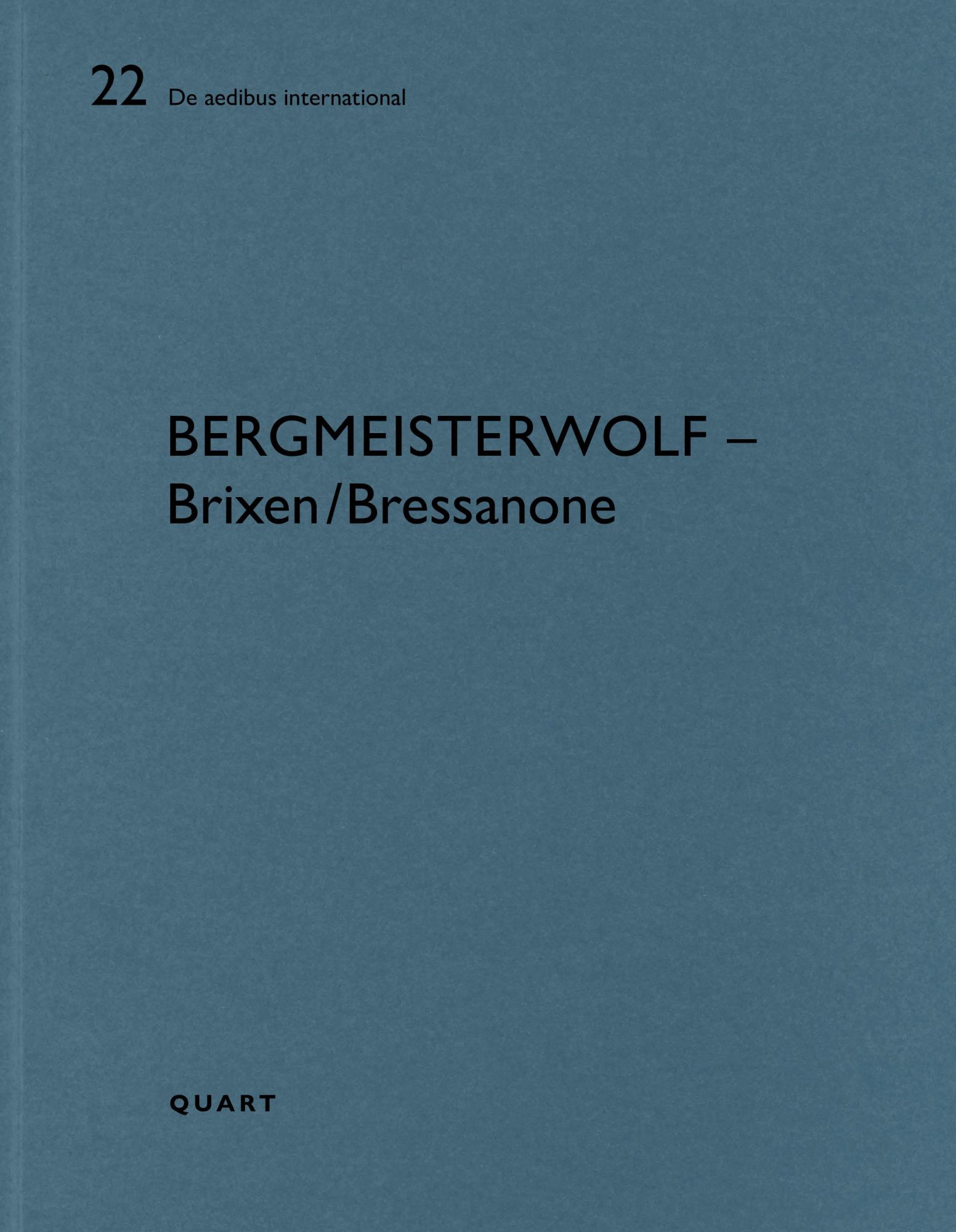 Cover: 9783037612521 | bergmeisterwolf - Brixen/Bressanone | Heinz Wirz | Taschenbuch | 96 S.