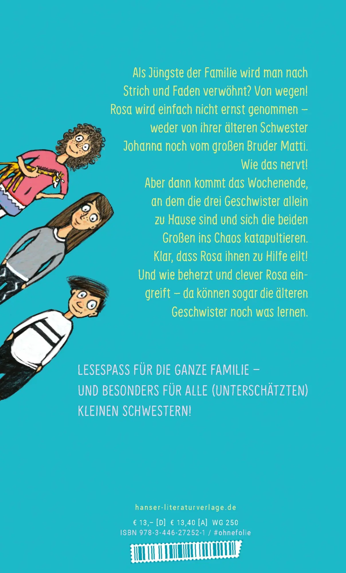 Bild: 9783446272521 | Weltbeste kleine Schwester | Katja Reider | Buch | 136 S. | Deutsch