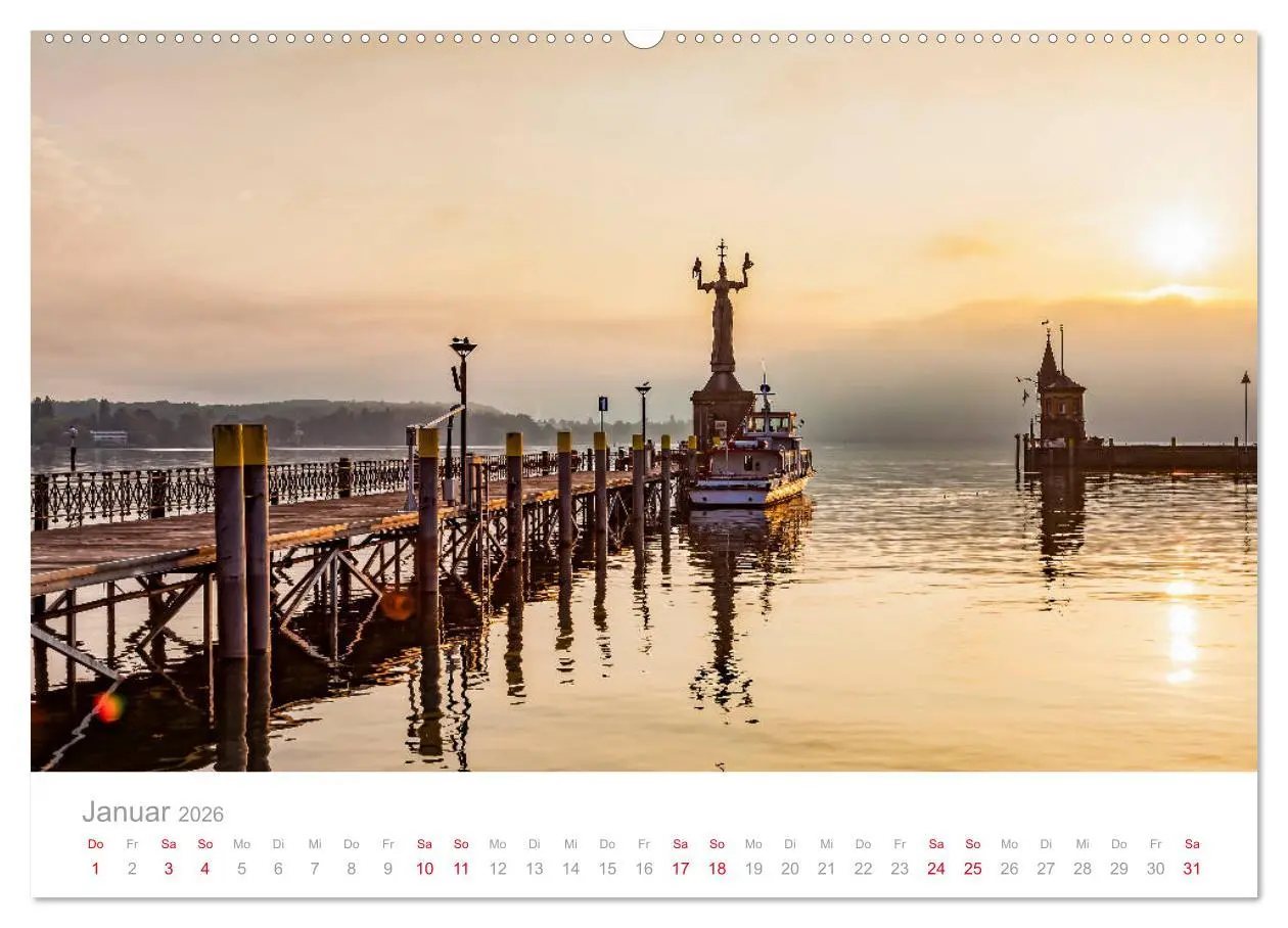 Bild: 9783457782521 | BODENSEE Drei Länder - ein See (Wandkalender 2026 DIN A2 quer),...