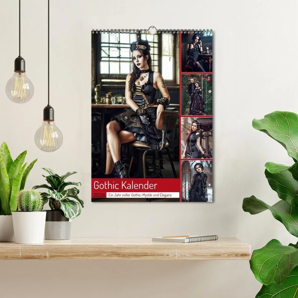 Bild: 9783516322521 | Gothic Kalender - Ein Jahr voller Gothic-Mystik und Eleganz...