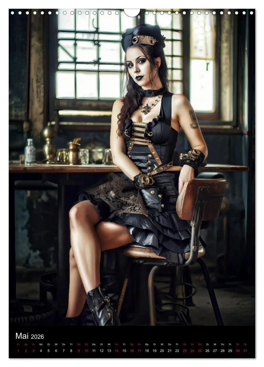 Bild: 9783516322521 | Gothic Kalender - Ein Jahr voller Gothic-Mystik und Eleganz...