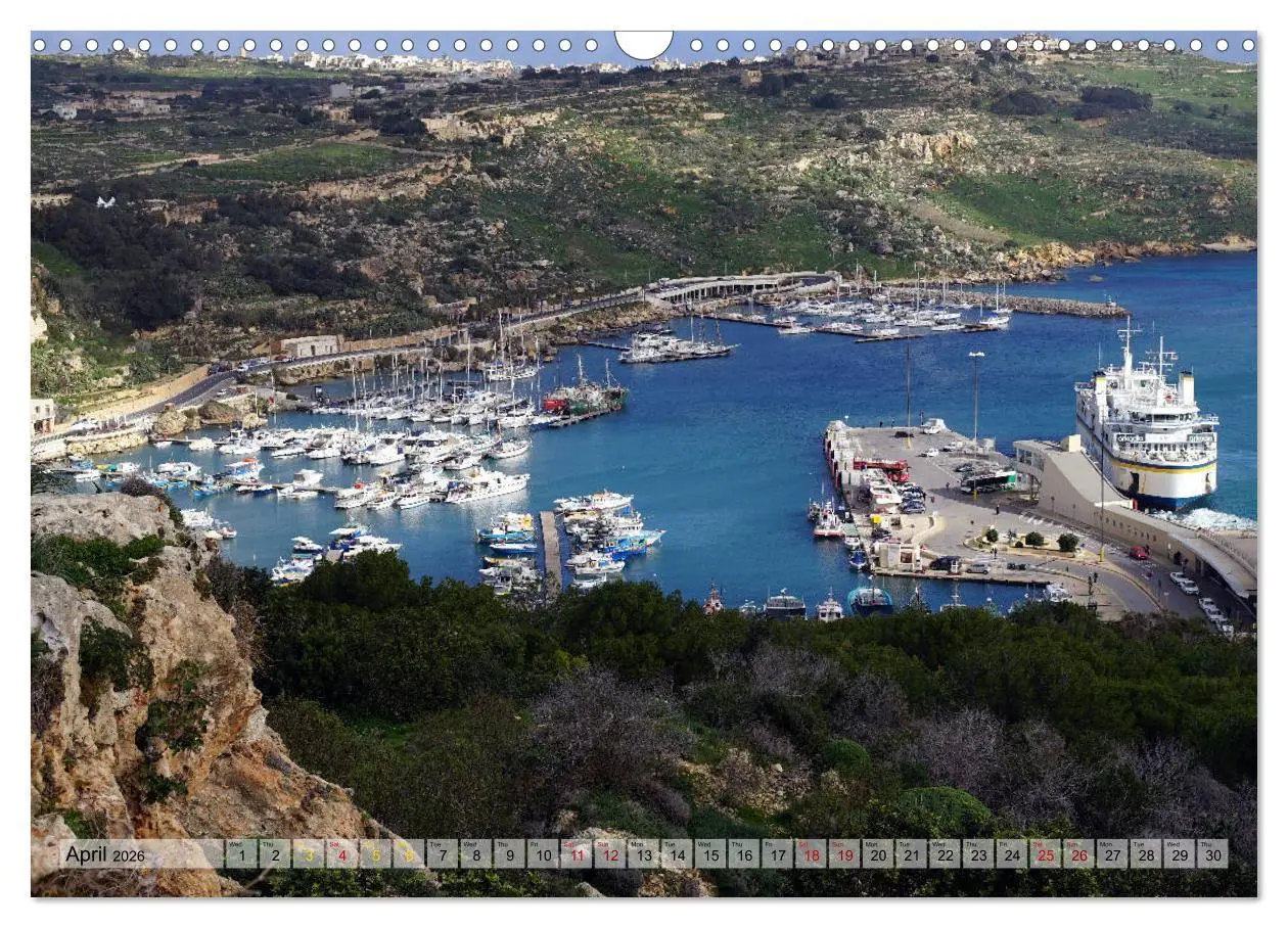 Bild: 9783516562521 | Gozo - Malta's little sister island (Wall Calendar 2026 DIN A3...