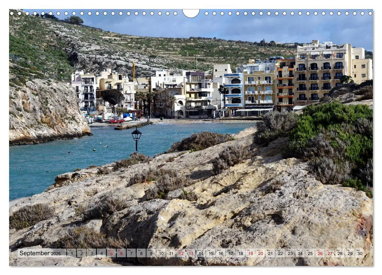 Bild: 9783516562521 | Gozo - Malta's little sister island (Wall Calendar 2026 DIN A3...