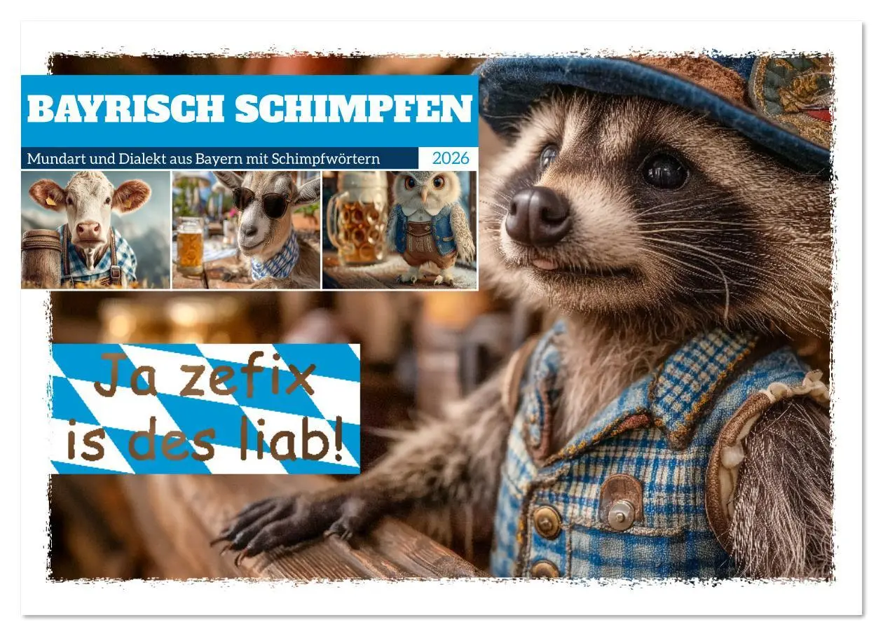 Cover: 9783516632521 | Bayrisch schimpfen - Mundart und Dialekt aus Bayern mit...
