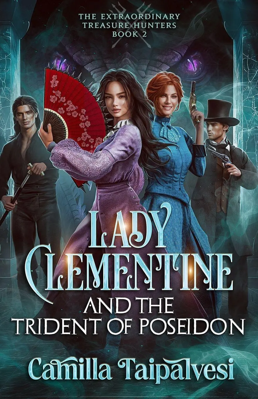 Cover: 9789526552521 | Lady Clementine and the Trident of Poseidon | Camilla Taipalvesi