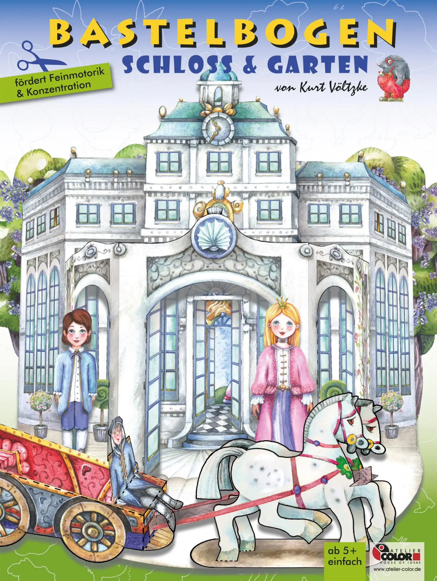 Cover: 4280000272621 | Schloss &amp; Garten Bastelbogen | ATELIER COLOR | Deutsch | 2020