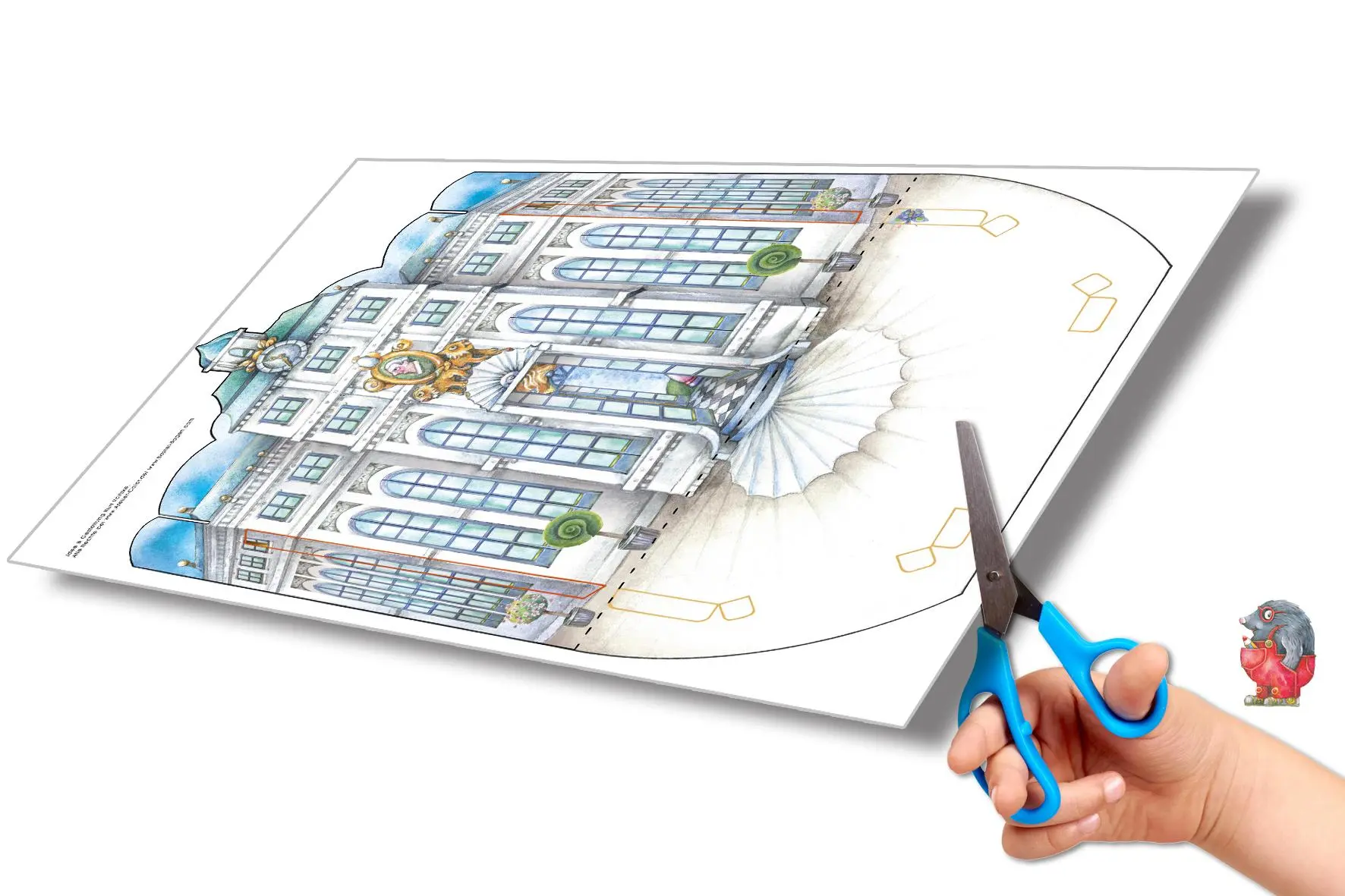 Bild: 4280000272621 | Schloss &amp; Garten Bastelbogen | ATELIER COLOR | Deutsch | 2020