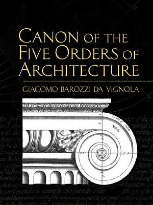 Cover: 9780486472621 | Canon of the Five Orders of Architecture | Giacomo Barozzio Vignola