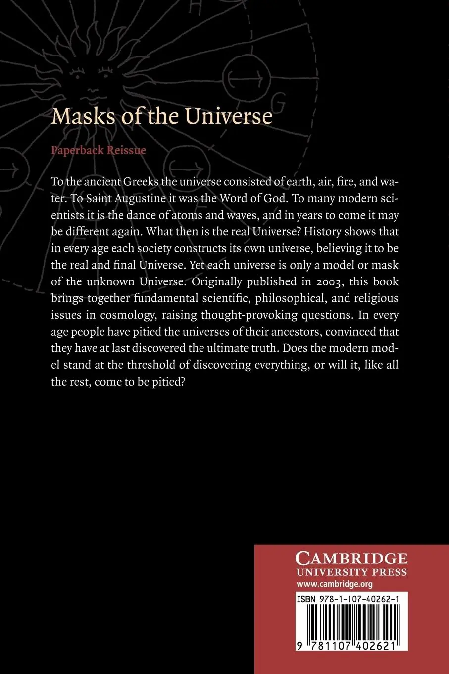 Rückseite: 9781107402621 | Masks of the Universe | Changing Ideas on the Nature of the Cosmos