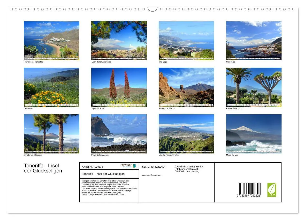 Bild: 9783457222621 | Teneriffa - Insel der Glückseligen (hochwertiger Premium...