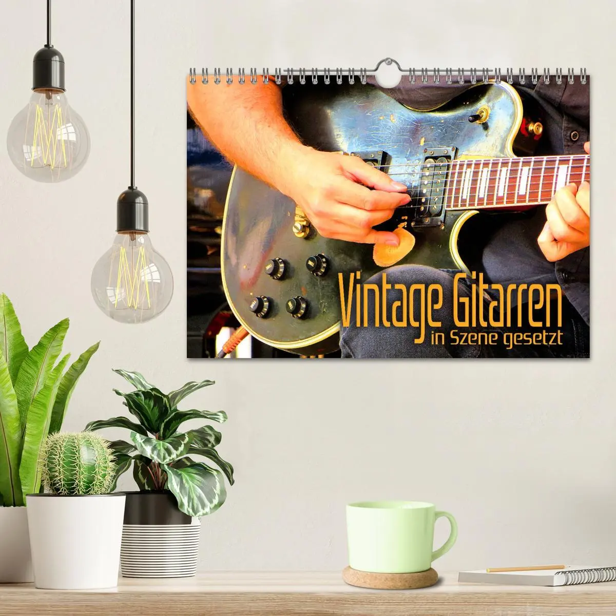 Bild: 9783457772621 | Vintage Gitarren in Szene gesetzt (Wandkalender 2026 DIN A4 quer),...