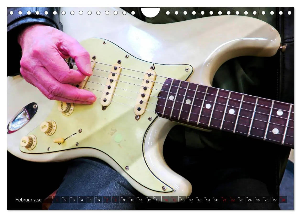 Bild: 9783457772621 | Vintage Gitarren in Szene gesetzt (Wandkalender 2026 DIN A4 quer),...
