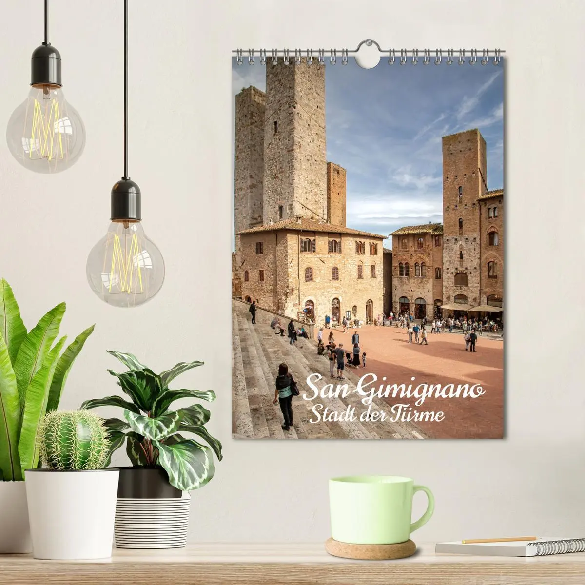Bild: 9783516242621 | San Gimignano - Stadt der Türme (Wandkalender 2026 DIN A4 hoch),...
