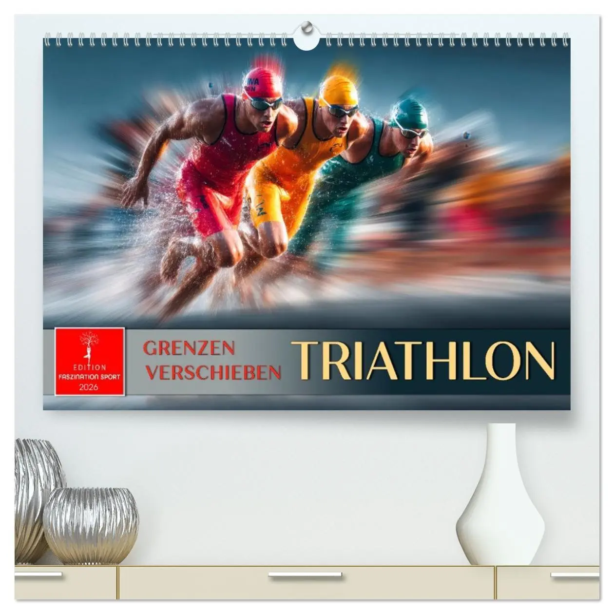 Cover: 9783516622621 | Triathlon - Grenzen verschieben (hochwertiger Premium Wandkalender...
