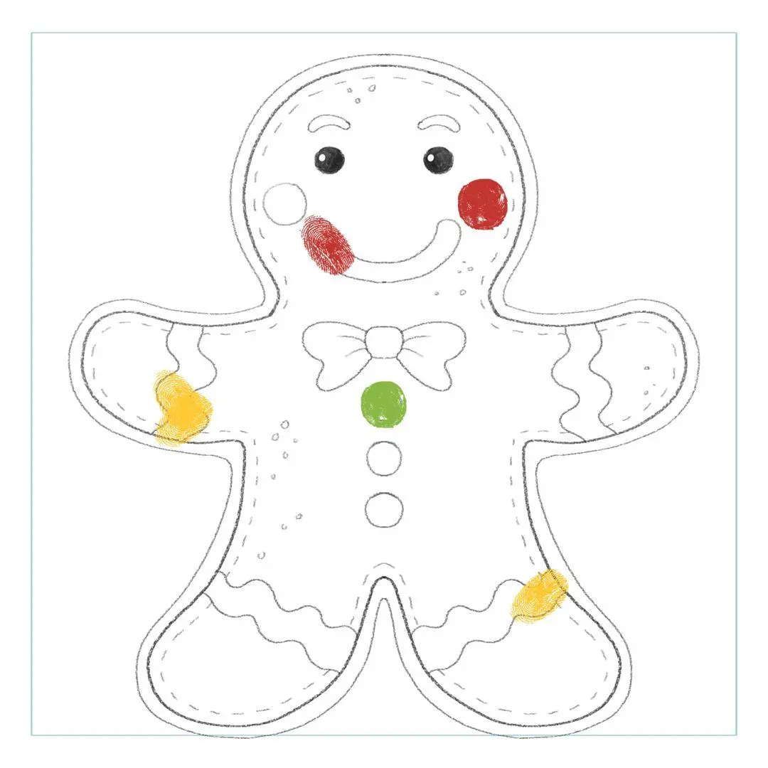 Bild: 9783735892621 | Fingerstempeln. Bastelblock Weihnachten | Melanie Kraft | Taschenbuch