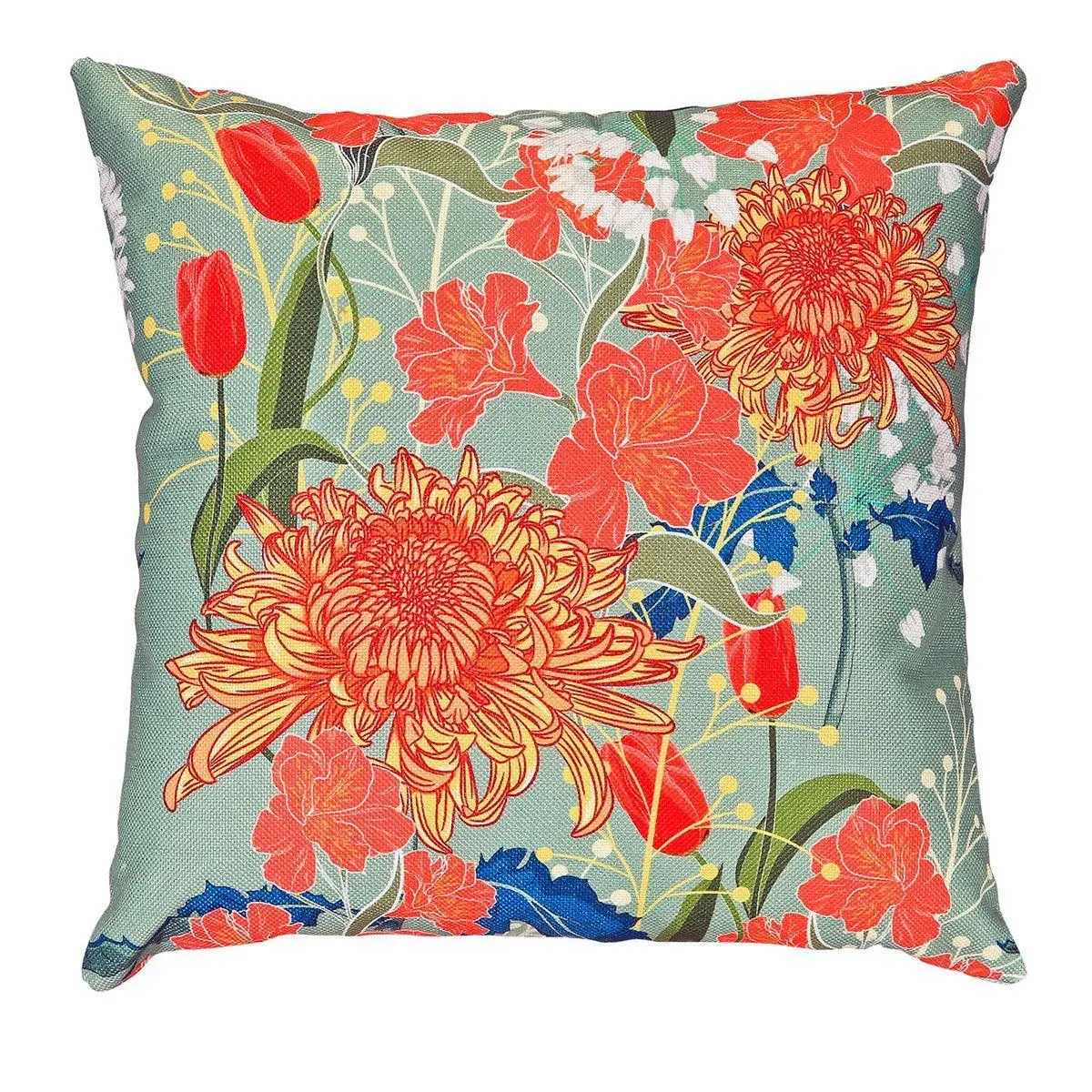Kissenhülle 'Chrysantheme'