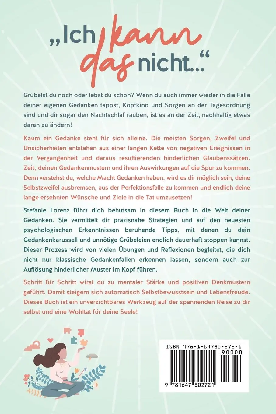 Rückseite: 9781647802721 | Positives Denken | Stefanie Lorenz | Taschenbuch | 2021 | Suhland