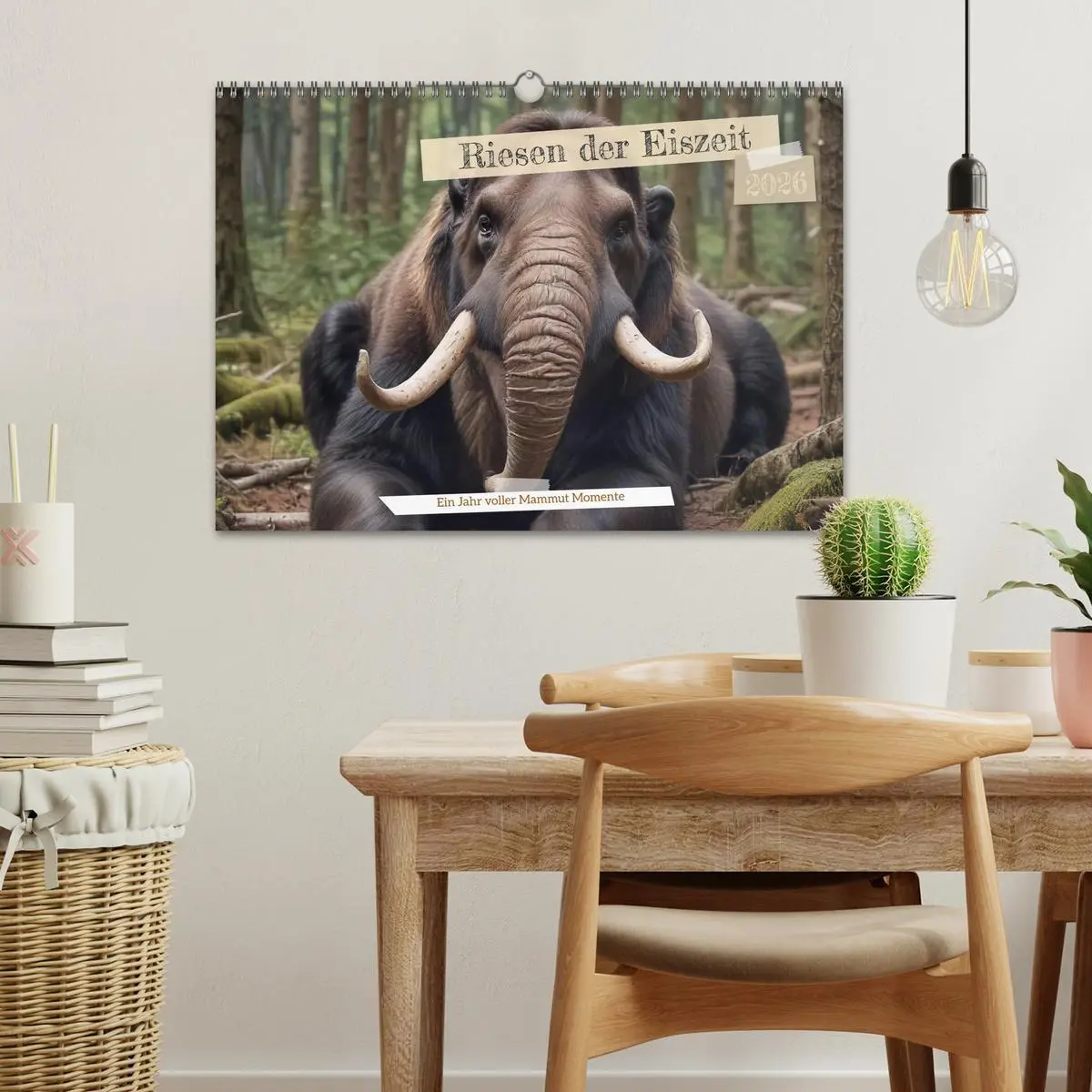 Bild: 9783457382721 | Riesen der Eiszeit - Ein Jahr voller Mammut Momente (Wandkalender...