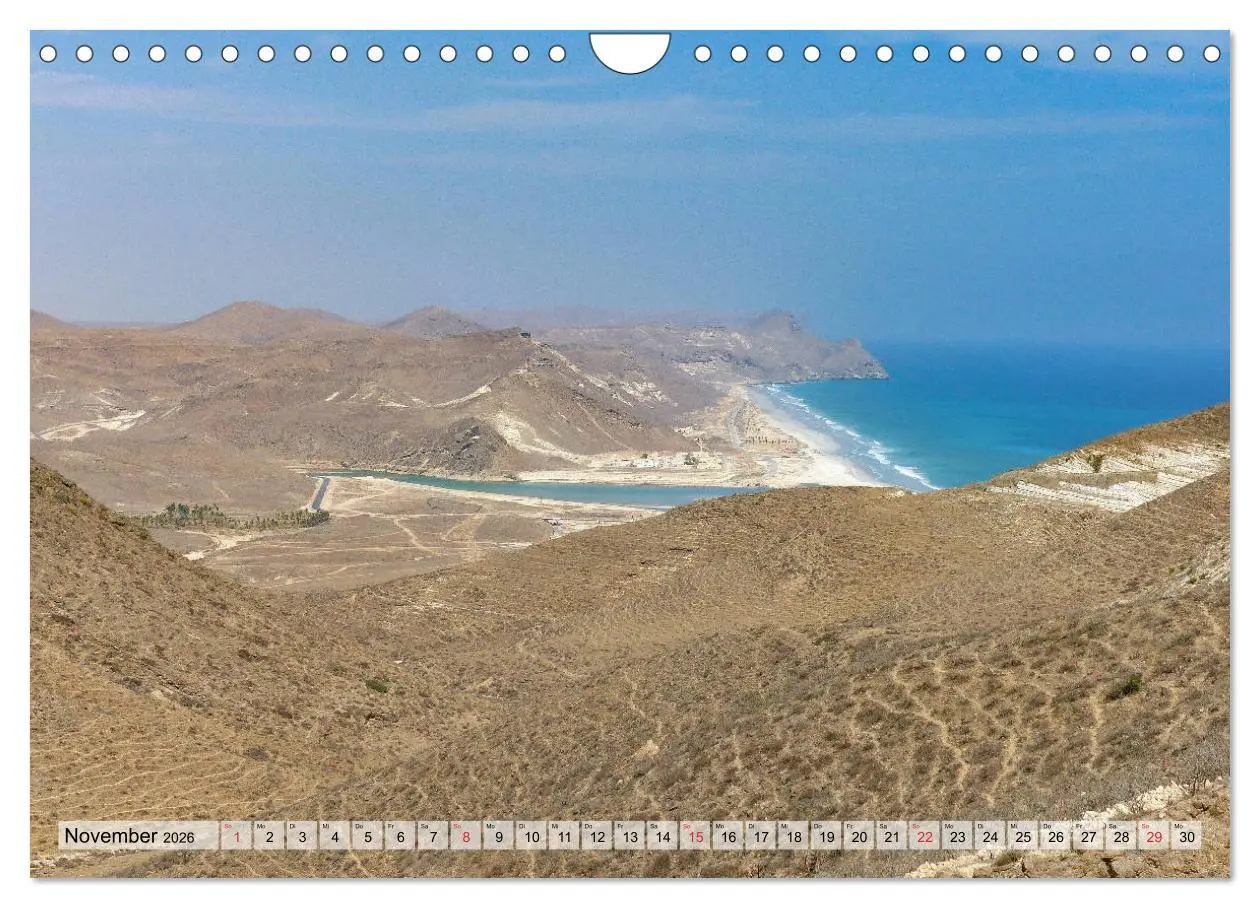 Bild: 9783457762721 | Oman - Zauberhafte Landschaften (Wandkalender 2026 DIN A4 quer),...