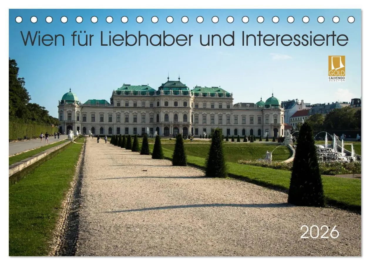 Cover: 9783516092721 | Wien für Liebhaber und Interessierte (Tischkalender 2026 DIN A5...
