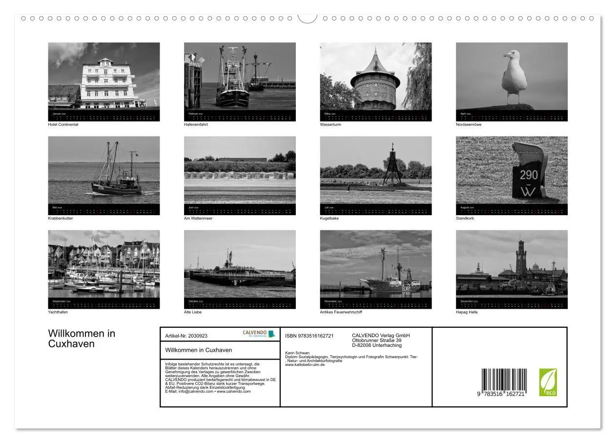 Bild: 9783516162721 | Willkommen in Cuxhaven (hochwertiger Premium Wandkalender 2026 DIN...