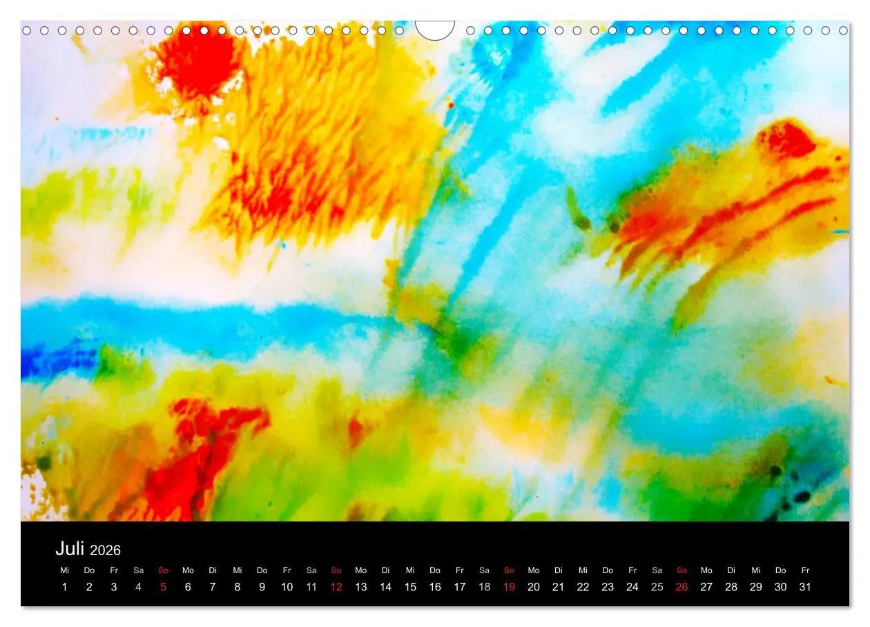 Bild: 9783516232721 | Modern Art (Wandkalender 2026 DIN A3 quer), CALVENDO Monatskalender