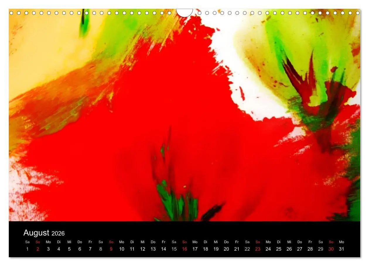Bild: 9783516232721 | Modern Art (Wandkalender 2026 DIN A3 quer), CALVENDO Monatskalender